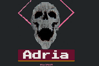 HackMyVm : Adria