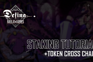 FINA Staking Tutorial & Token Cross-Chain Announcement