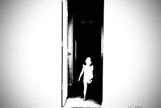 The Shadow Girl in the Hallway