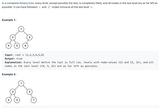 Is a binary tree complete?