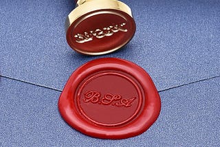 personalized wax seal stamp