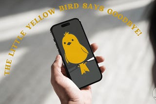 Title image of the article ‘Koo App: From 60M Downloads to Shutdown’ on www.sdblognation.in. The image features a hand holding a phone displaying a yellow bird, representing the Koo app, with the text ‘The Little Yellow Bird Says Goodbye!’ This visually highlights the app’s shutdown, aligning with the article’s theme and content.