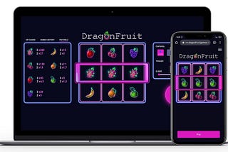 Dragon Fruit — provably fair slot machine