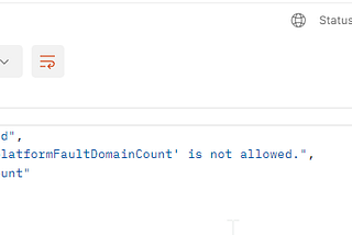 Changing property ‘platformFaultDomainCount’ is not allowed