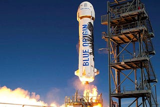 Are we going mad or did Jeff Bezos just fly to space in a penis?