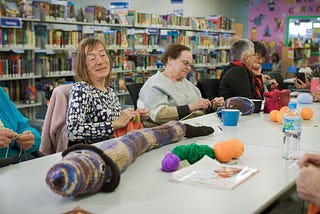 Libraries for Health & Wellbeing: social cohesion and reducing loneliness