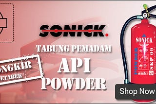 Tabung Pemadam Kebakaran Sonick 9 Kg