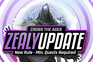 Zealy Update: New Rule
