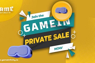 #Gameinfinity Private Sale is Live Now