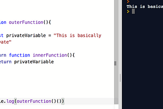 Closures in Javascript