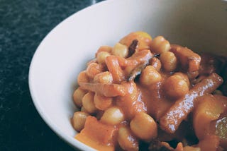 Chickpea curry — Vegan