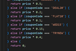 Method that returns Discount Price