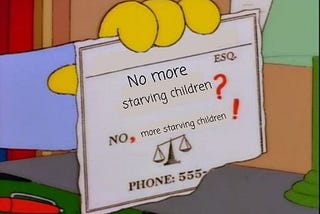 No, More Starving Children!
