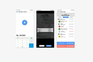 UX Case Study: Wang, Aplikasi pengelola keuangan dengan voice recognition dan pindai struk