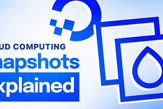 Snapshots in Cloud Computing and Why They are Useful
