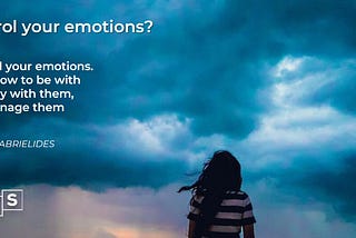 Can you control your emotions?