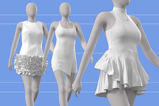 100 years of the tennis dress
