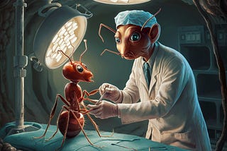 Dr. Antony and the Amazing Ant Doctors of our world.