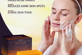 Discovering Glowing Skin: Your Experience with Kojic Acid Vitamin C & Retinol Soap Bars