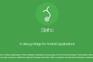 Network debugging in android with Stetho