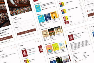 Designing Clean and Simple Library App — Library App UI/UX Case Study