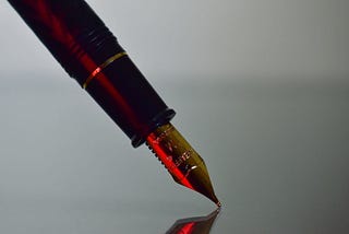 Power of pen for a writer!