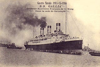 The Sinking of SS Gallia
