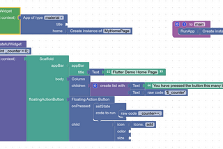 Visual Programming with Flutter