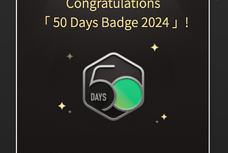 Leetcode Accomplishment — 50 Days Badge 2024!