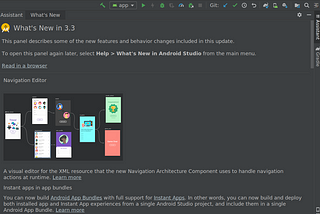 Android Studio 3.3: First Look