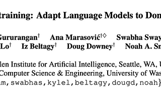 Pre-Finetuning/Domain-Adaptive Pre-training of Language Models