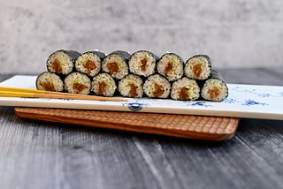 Kkoma Kimbap with Braised Gourd
