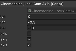 Unity Cinemachine Extension Scripts