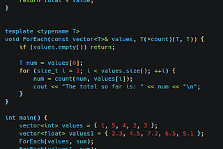 Function Pointers in C++