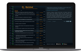 Berminal (BERN) Real-Time Cryptocurrency News