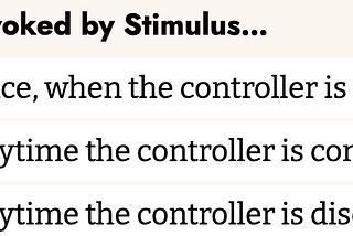 Stimulus.js Lifecycle Callbacks