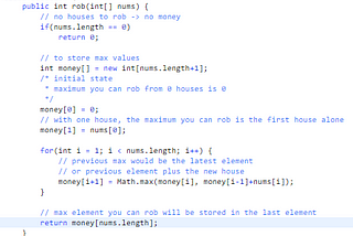 198. House Robber | LeetCode | Medium | Java