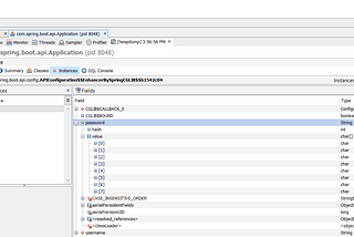 Fixing Checkmarx Risk : Heap Inspection