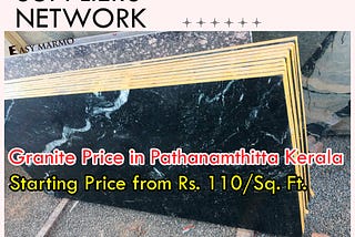 Granite Price in Pathanamthitta Kerala | Starting from 110 INR