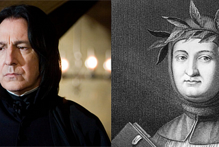 Is Snape actually Petrarch — a 13th century Italian poet?