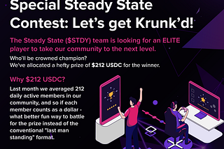 Special Steady State Contest: Let’s get Krunk’d!