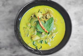 Thai Green Curry.