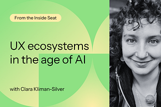 UX ecosystems in the age of AI