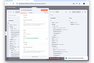 How to create n8n workflows that connect to Oracle Database