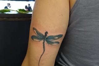 The Woman With the Dragonfly Tattoo