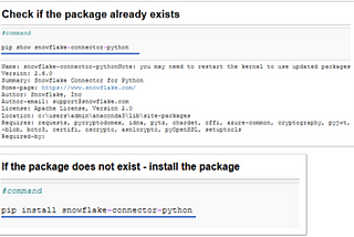 How to connect Python with Snowflake