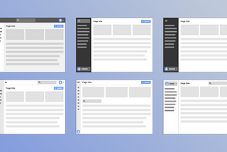 Designing a layout structure for SaaS products (best practices)