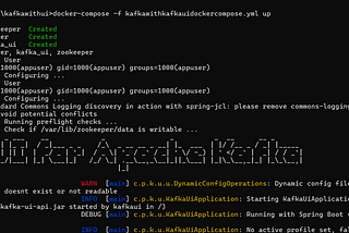 Kafka with KafkaUI to test kafka listener localy