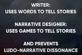 Plunge into Storytelling: Transitioning into Narrative Design from Other Disciplines