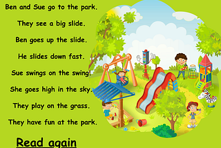 Reading Comprehension Passage for Kindergarten Level A ( Basic Level) Free with Question Answers…